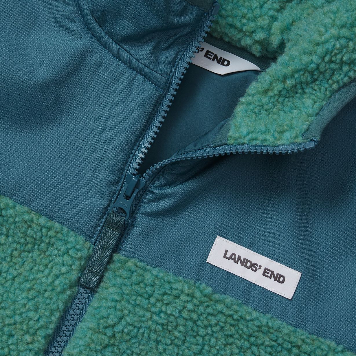Kids Sherpa Fleece Hooded Jacket