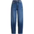 Women's Recover High Rise Barrel Leg Ankle Jeans, Front