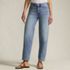 Women's Recover High Rise Barrel Leg Ankle Jeans, Front