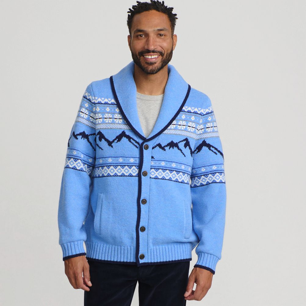Men's Cardigans Boxy Oversized Ribbed Knit Cardigan Boohoo UK