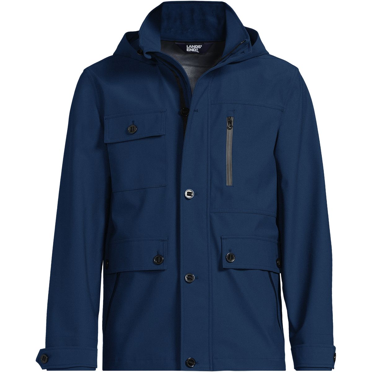 Men's Multi Pocket Raincoat