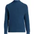 Men's Long Sleeve Shaker Mock Neck Sweater, Front
