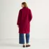 Women's Teddy Collared Coat, Back