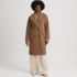 Women's Teddy Collared Coat, Front
