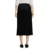 Women's Knit Velvet Pleated Midi Skirt, Back