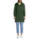 Women's Cotton Drapey Coat, Front