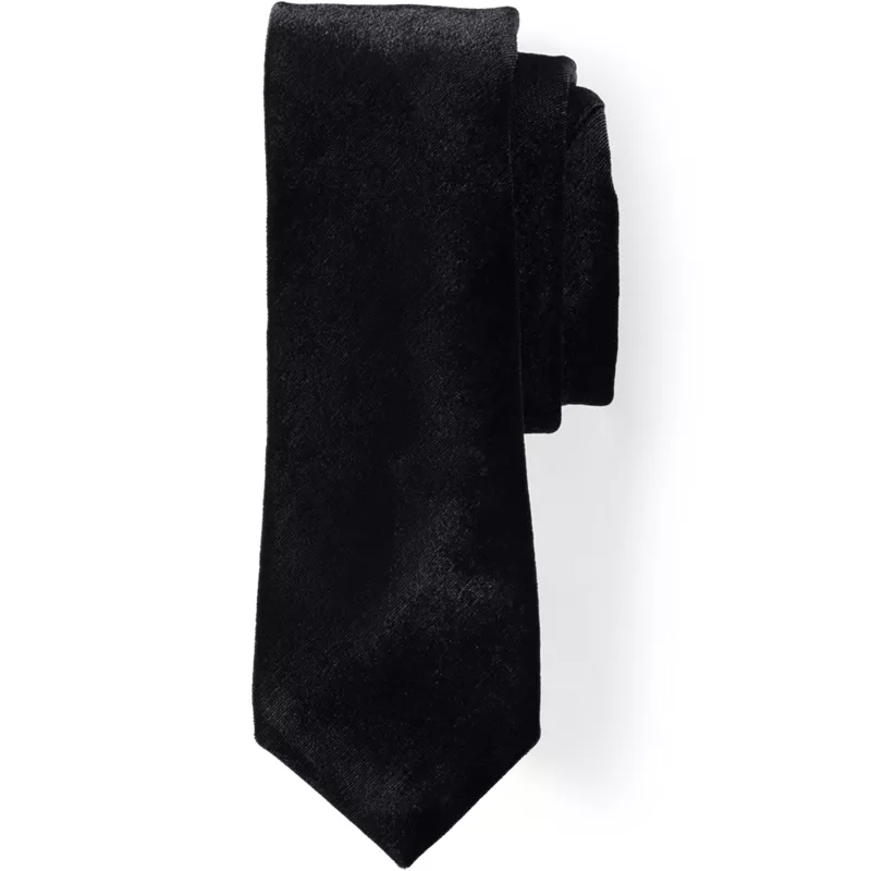 Men's Velvet Necktie, Front