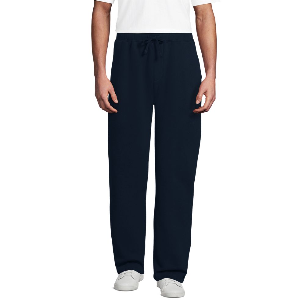 Men's Serious Sweats Wide Leg Pant | Lands' End