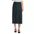 Women's Brushed Flannel Midi Column Skirt, Front