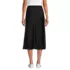 Women's Satin Lace Trim Midi Skirt, Back