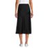 Women's Satin Lace Trim Midi Skirt, Back