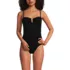 Women's SlenderSuit U-Wire Bandeau One Piece Swimsuit, alternative image