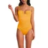 Women's SlenderSuit U-Wire Bandeau One Piece Swimsuit, alternative image
