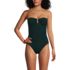 Women's Slender Suit U-Wire Bandeau One Piece Swimsuit, Front