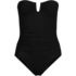 Women's SlenderSuit U-Wire Bandeau One Piece Swimsuit, Front