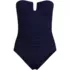 Women's SlenderSuit U-Wire Bandeau One Piece Swimsuit, Front