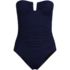 Women's Slender Suit U-Wire Bandeau One Piece Swimsuit, Front