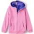 Kids Reversible Sherpa Fleece Hoodie, Front