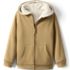 Kids Reversible Sherpa Fleece Hoodie, Front