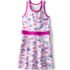 Girls Athletic Active Tank Top Dress, Front