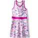 Girls Athletic Active Tank Top Dress, Front