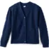 Girls Button Front Cable Cardigan, Front