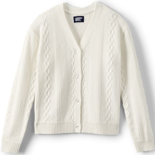 Lands end girls sweaters deals