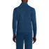Men's Long Sleeve Serious Sweats Half Zip Mock Sweatshirt, Back