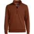 Men's Tall Long Sleeve Serious Sweats Half Zip Mock Sweatshirt, Front