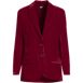 Women's Drapey Velvet Blazer, Front