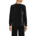 Women's Long Sleeve Velvet Blouse, Back