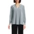 Women's Long Sleeve Velvet Blouse, Front