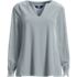 Women's Long Sleeve Velvet Blouse, Front