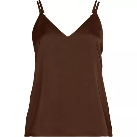 Women's Satin V-neck Camisole - primary