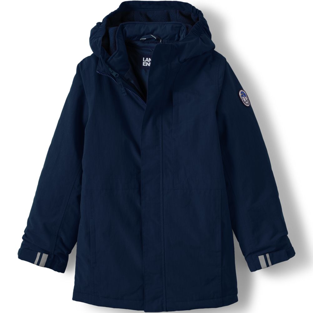 Lands end kids rain jacket on sale