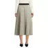 Women's Knit Foil Pleated Midi Skirt, Back