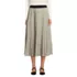 Women's Knit Foil Pleated Midi Skirt, Front