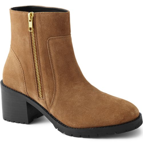 Lands end leather boots best sale