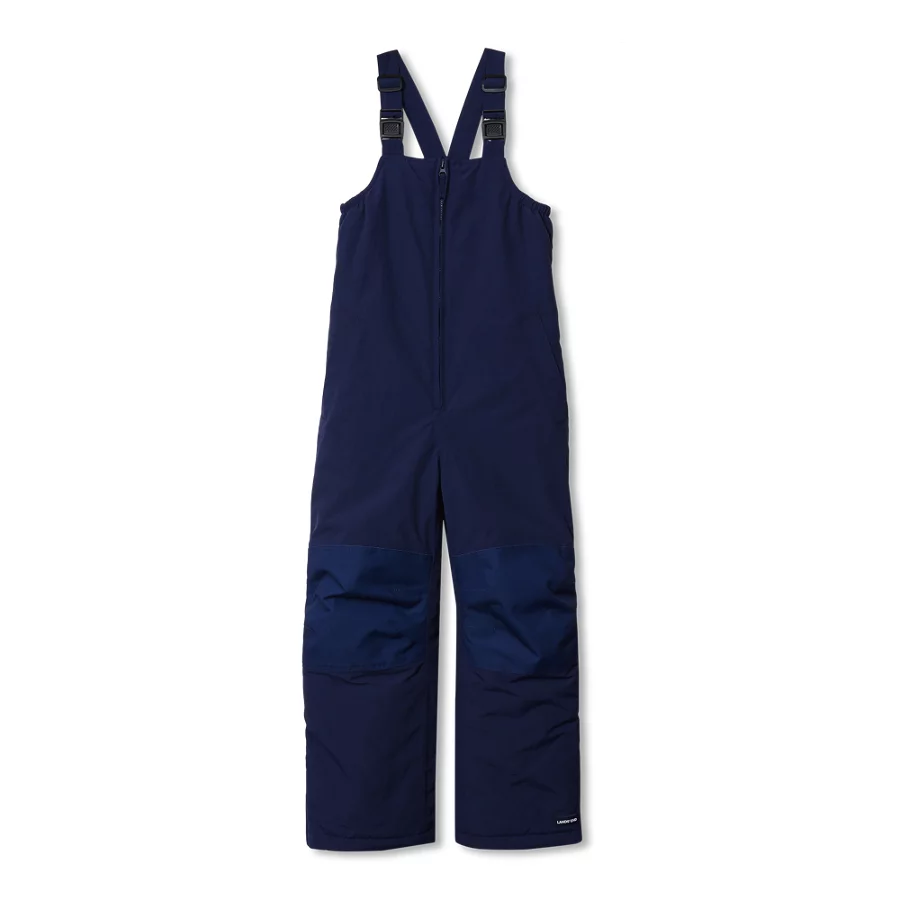 Kids' Squall Waterproof Insulated Iron Knee Snow Bibs view 1