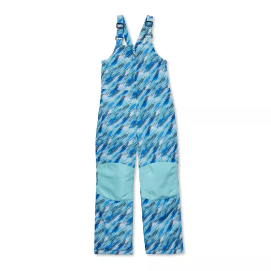 Kids Iron Knee Insulated Winter Snow Bibs - primary