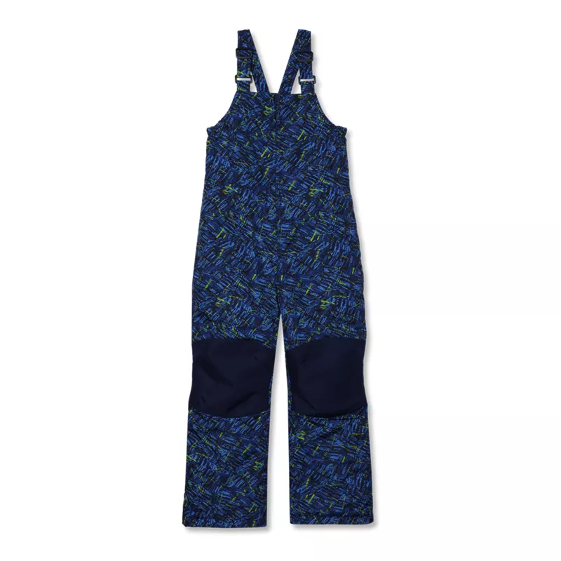 Kids Iron Knee Insulated Winter Snow Bibs, alternative image