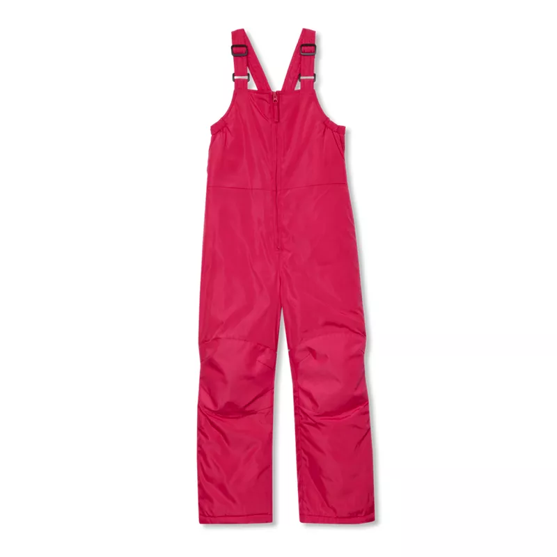 Kids Iron Knee Insulated Winter Snow Bibs, alternative image