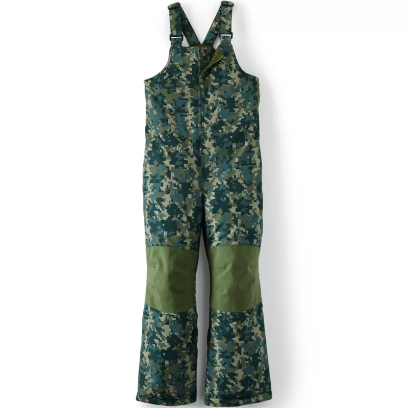 Kids Iron Knee Insulated Winter Snow Bibs, alternative image