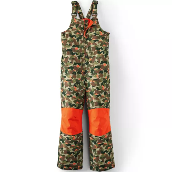 Kids Iron Knee Insulated Winter Snow Bibs - primary