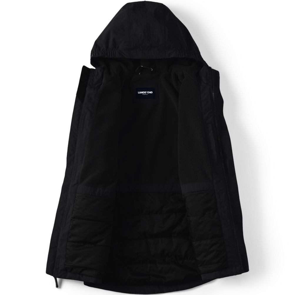 WIND AND SEA -Tech Fleece Short ネイビーXL School Uniform Kids Squall Waterproof Insulated Winter Parka