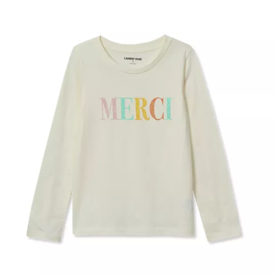 Girls Long Sleeve Graphic Tee - primary