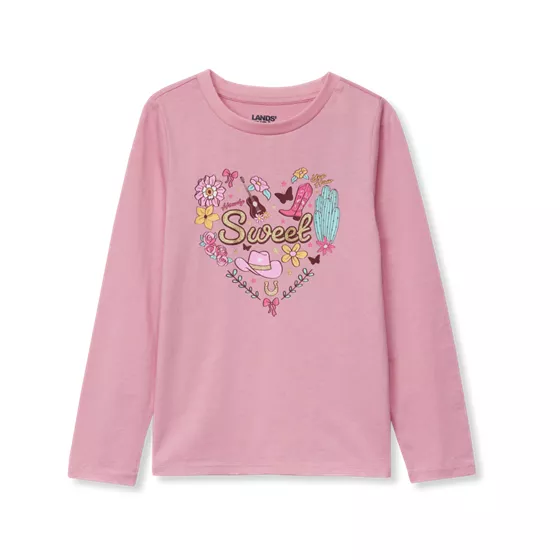 Girls Plus Long Sleeve Graphic Tee - primary