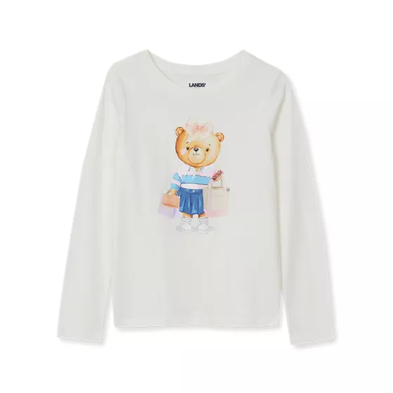 Girls Plus Long Sleeve Graphic Tee - primary