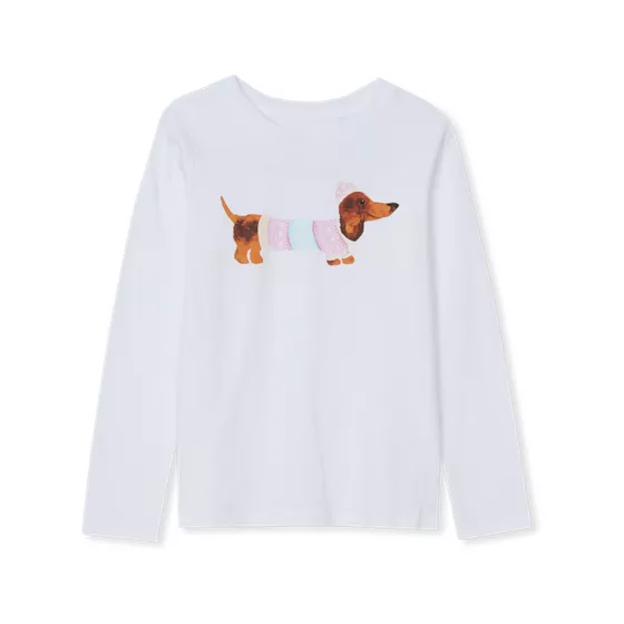 Girls Long Sleeve Graphic Tee - primary