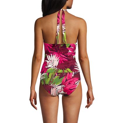 Women's Twist Halter Tankini Top - image 5